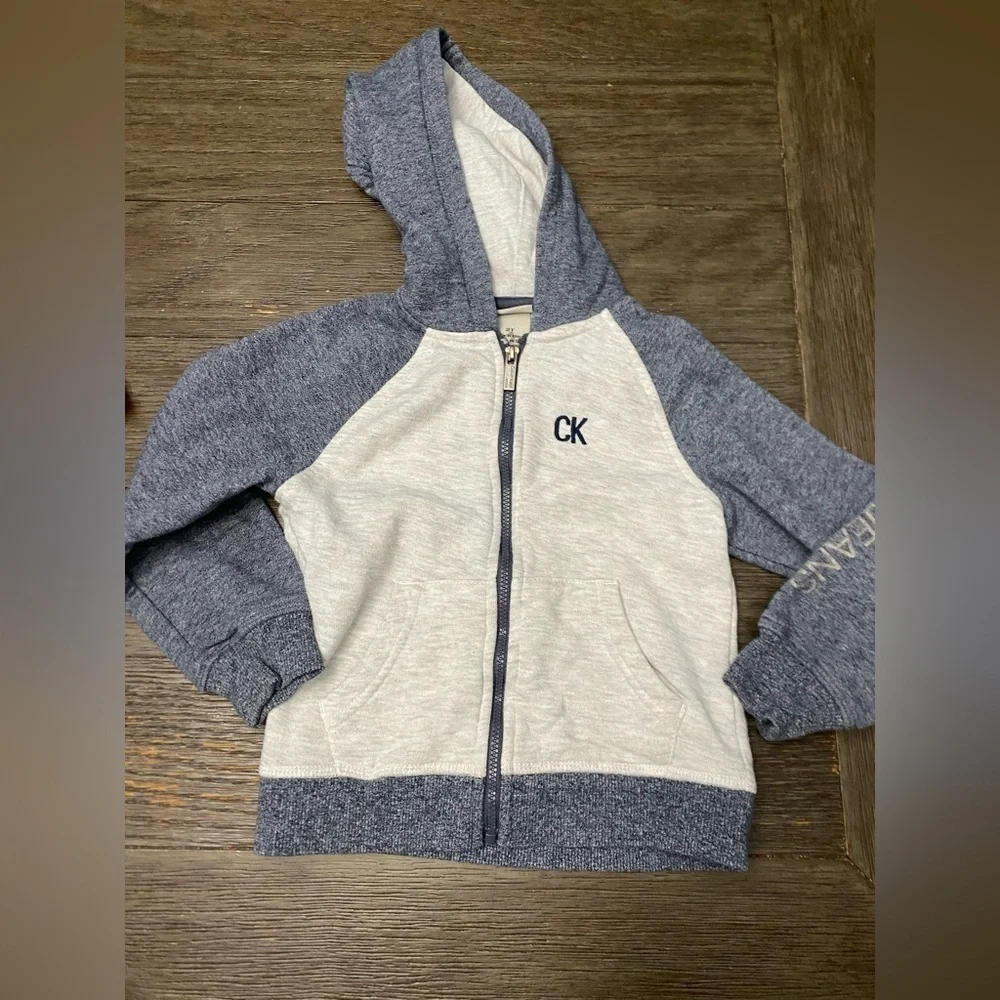 Calvin Klein jacket kids toddler 2T gray color